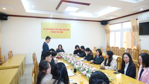 Thanh tra tỉnh tổ chức Hội nghị công bố  các quyết định phân công công tác đối với các công chức được tuyển dụng