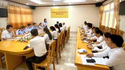 Thanh tra tỉnh tổ chức Công bố quyết định thanh tra