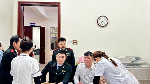 Thanh tra tỉnh tổ chức khám sức khoẻ định kỳ năm 2025  cho toàn thể công chức, người lao động