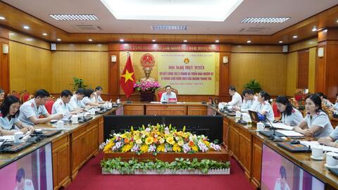 Ngành Thanh tra sơ kết công tác 6 tháng đầu năm,   triển khai nhiệm vụ 6 tháng cuối năm 2025