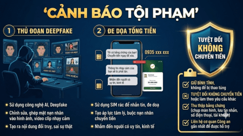 Cảnh giác với thủ đoạn sử dụng không gian mạng thực hiện hành vi cưỡng đoạt tài sản